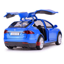 Load image into Gallery viewer, 1:32 Tesla Model X Alloy Car Model