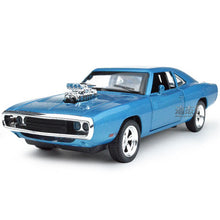 Load image into Gallery viewer, Dodge Alloy Car Model With Pull Back Electronic Toy